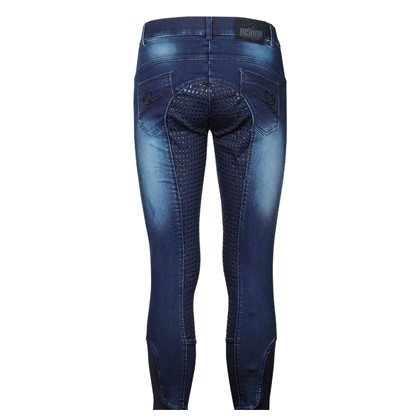 Harrys Horse Liciano FG denim kinder rijbroek