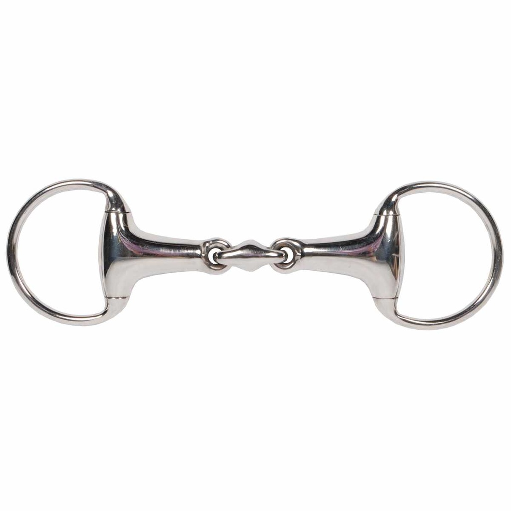 Pagony Olivenkopfgebiss doppelt gebrochen 22 mm