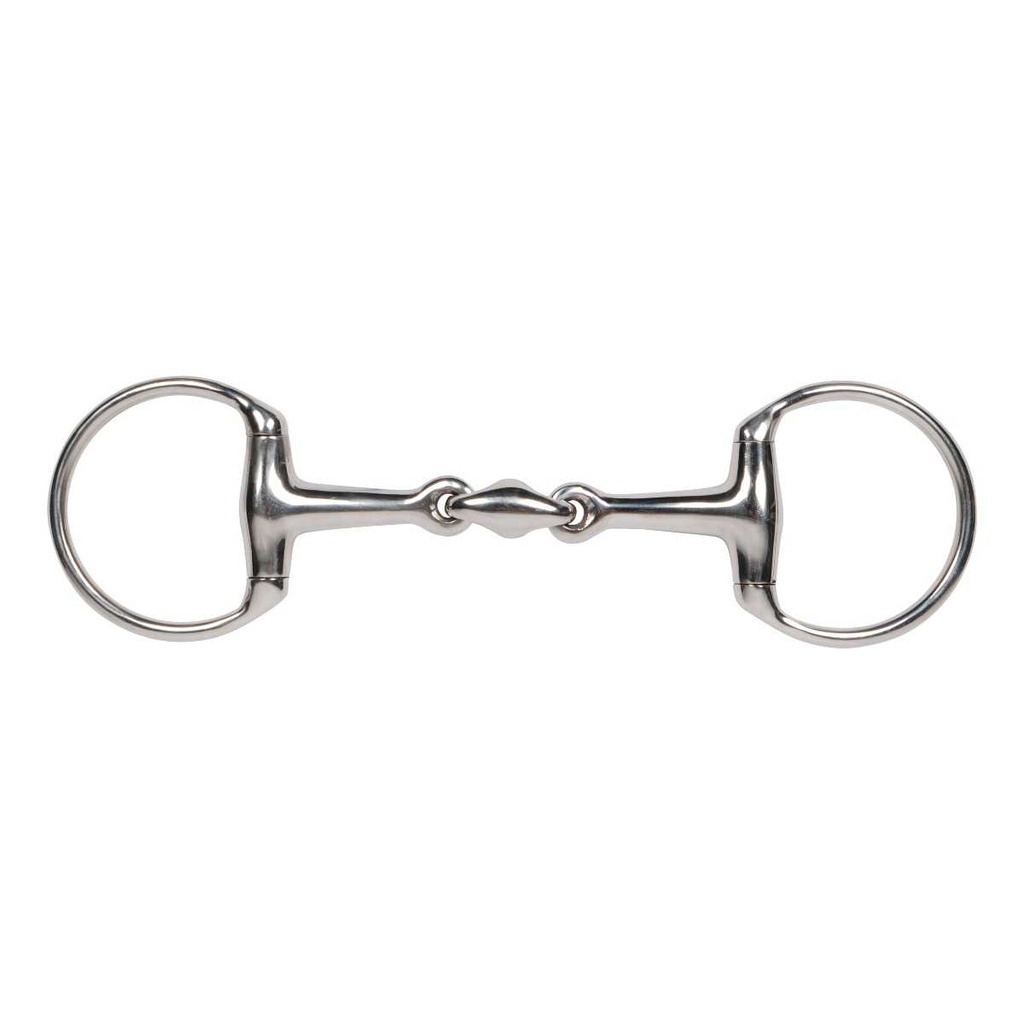 Pagony eggbutt bit double jointed 16mm