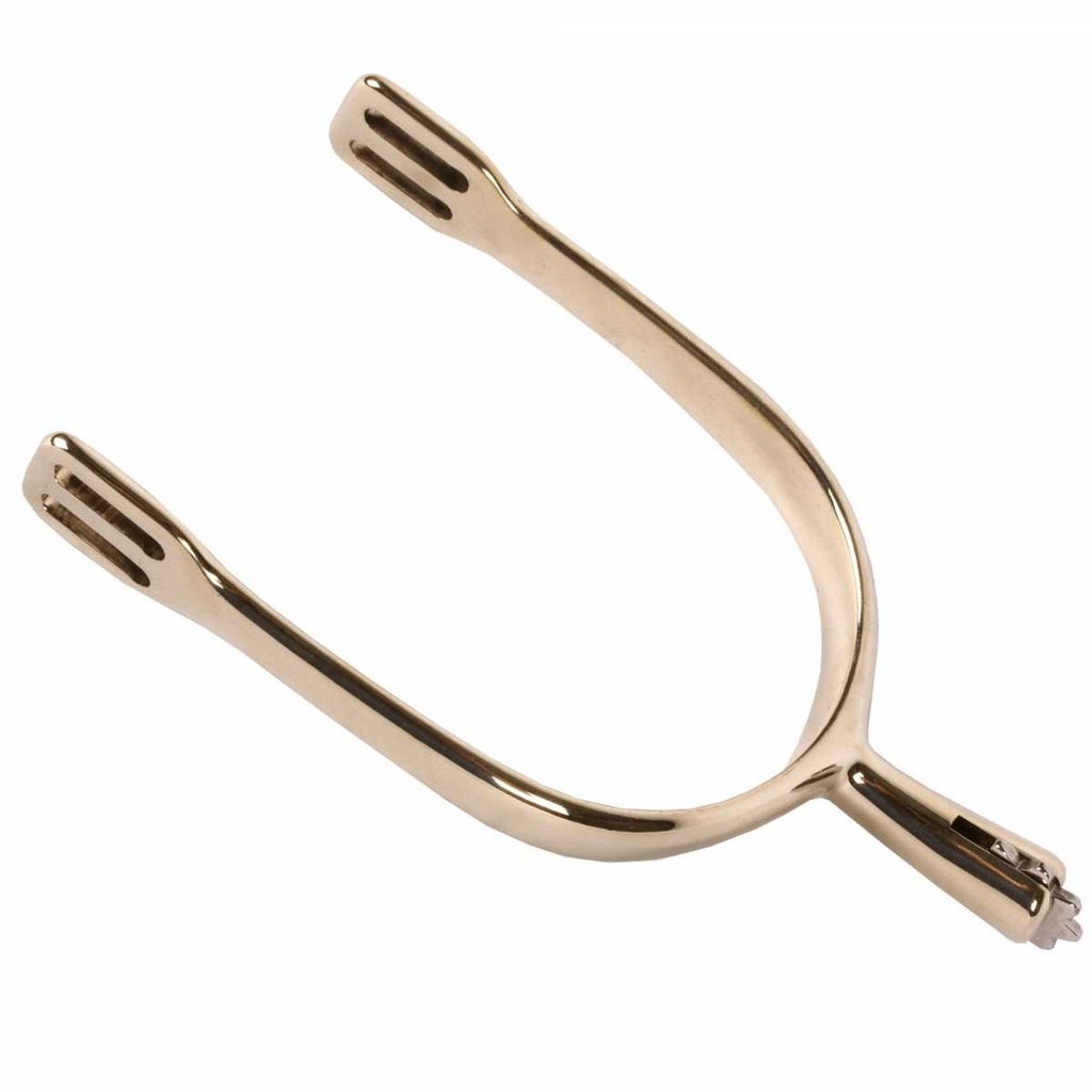 Schultheiss spur, 40mm, argentine (German silver)