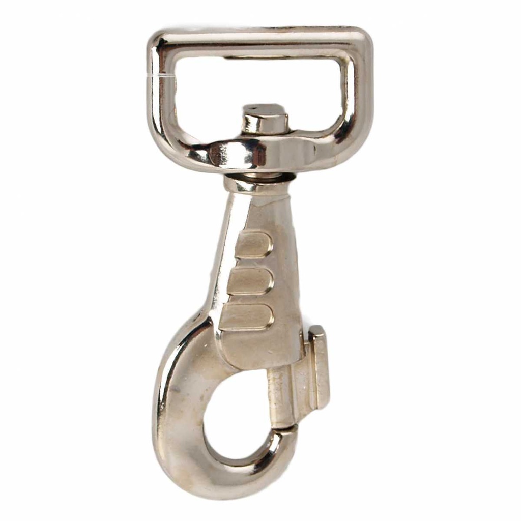 Swivel snap, normal, with flat foot.