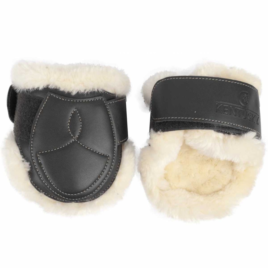 Kentucky sheepskin leather fetlock boots