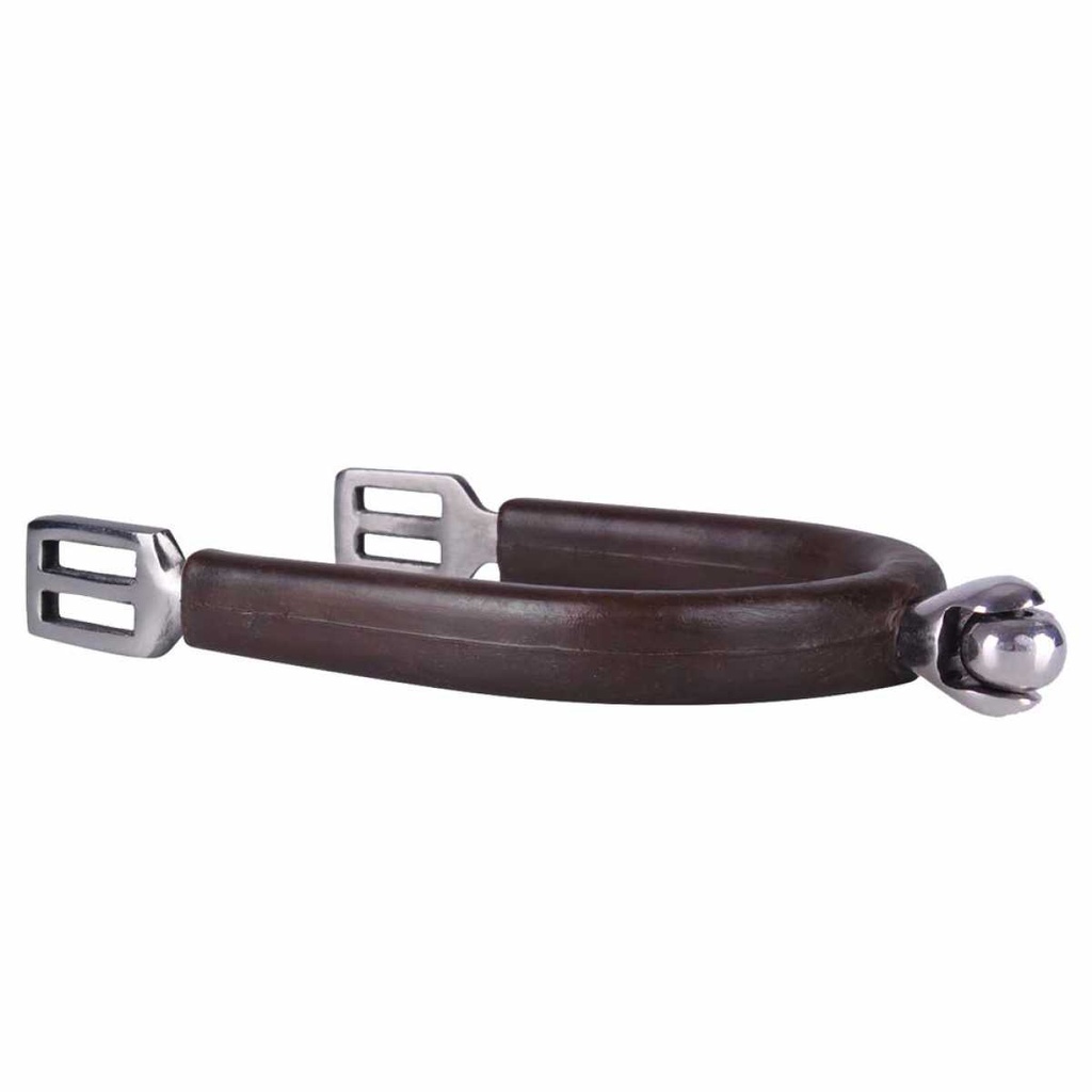 QHP Roller Ball spurs with rubber boot protection