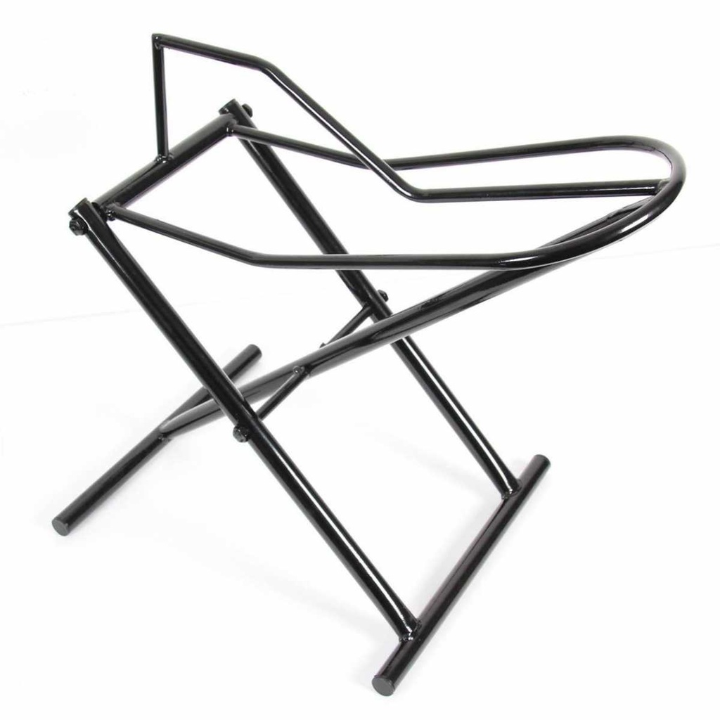 Porte selle pliable