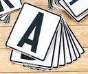 Lettres de dressage Large x8 20 x 25cm